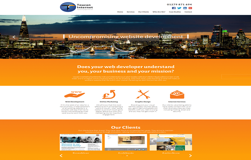 Toucan Internet screenshot 1